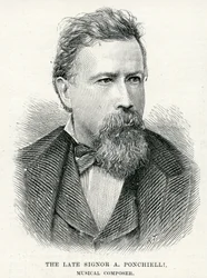 Portret van Amilcare Ponchielli, 1886